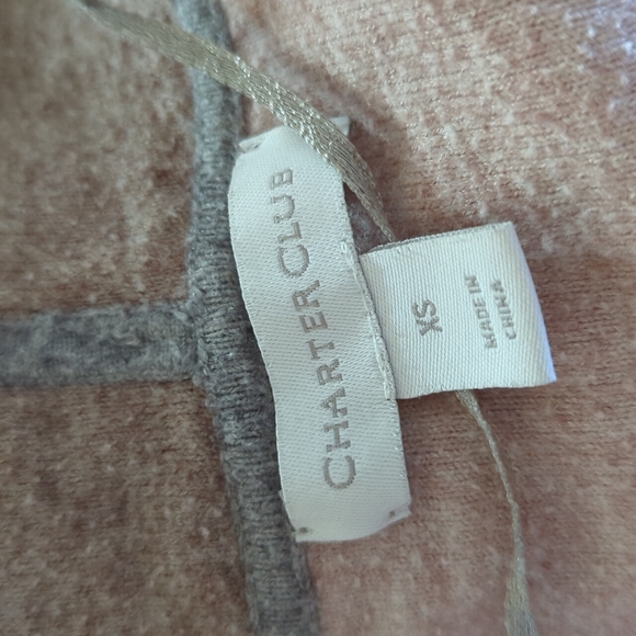 Charter Club Boxy Coat XS - Picture 9 of 9